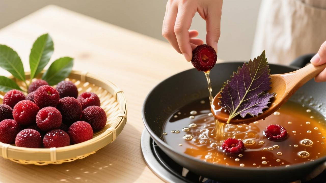 自制紫苏杨梅干的方法与技巧，打造健康美味的杨梅干-攀枝花芒果网