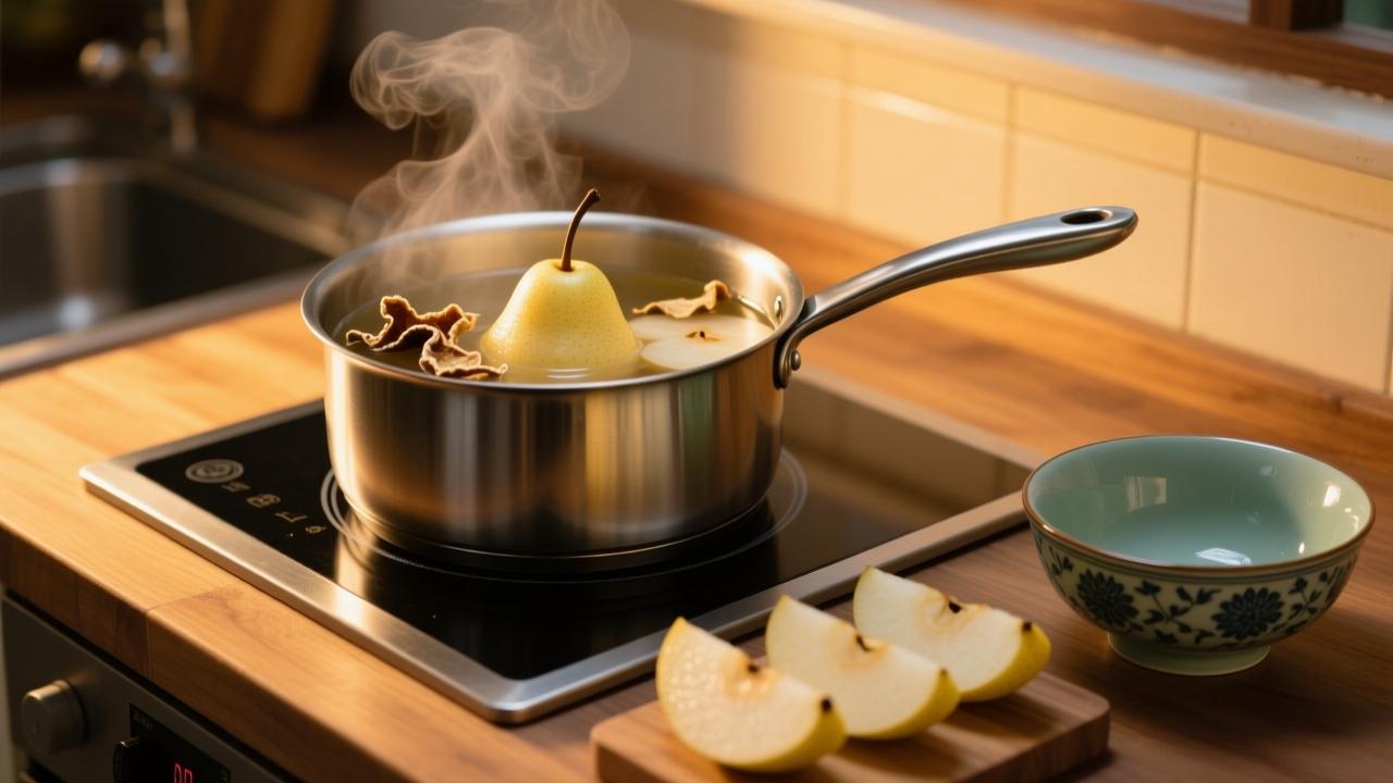 煮梨水加陈皮的功效，喝梨子陈皮水的好处你知道吗？