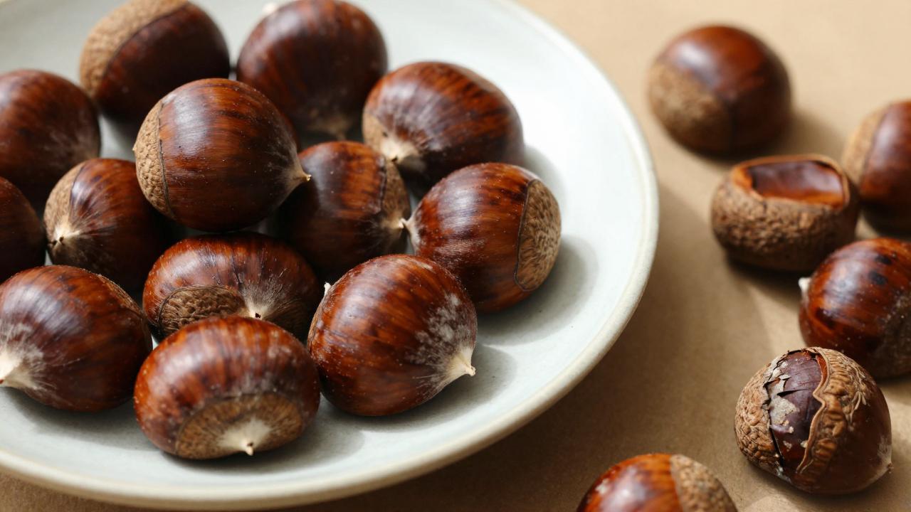 挑选栗子的诀窍，掌握这些小窍门让你选对美味栗子