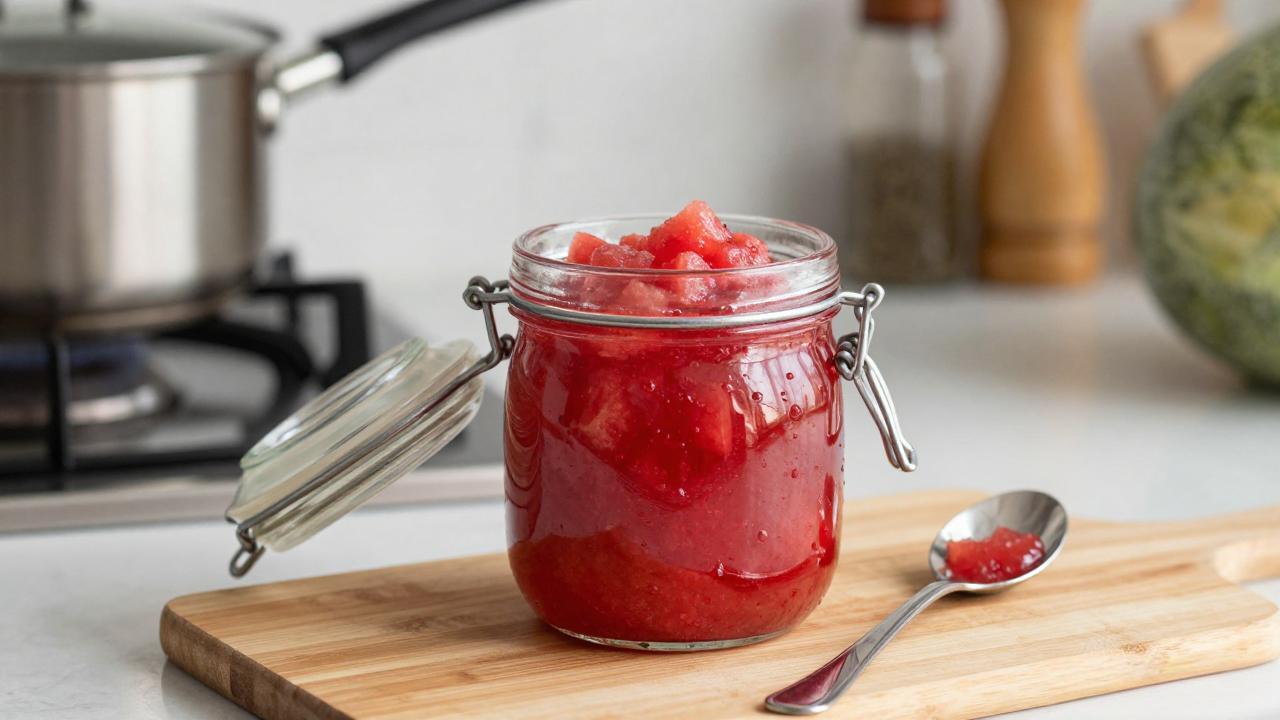 自制西瓜果酱的做法，西瓜果酱的营养价值与特色