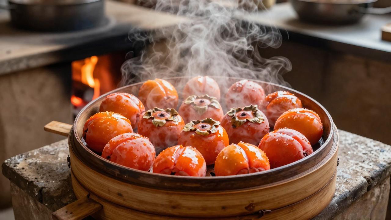 蒸柿子的功效与作用解析，吃蒸柿子的好处有哪些？