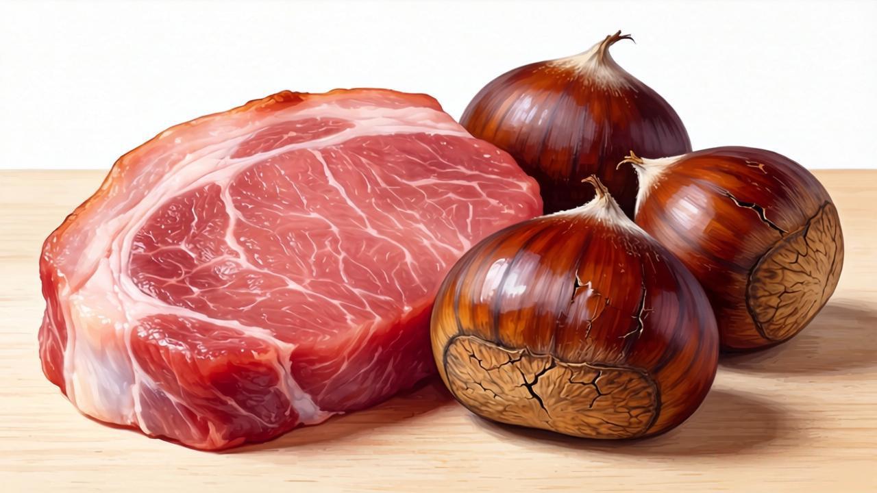 猪肉与栗子搭配,能一起吃吗?哪些食物与栗子相克?