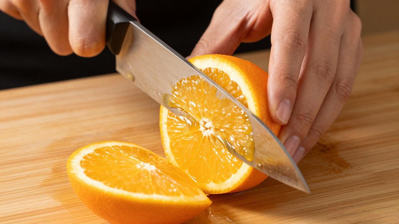 如何正确切橙子?切橙子的注意事项与技巧详解