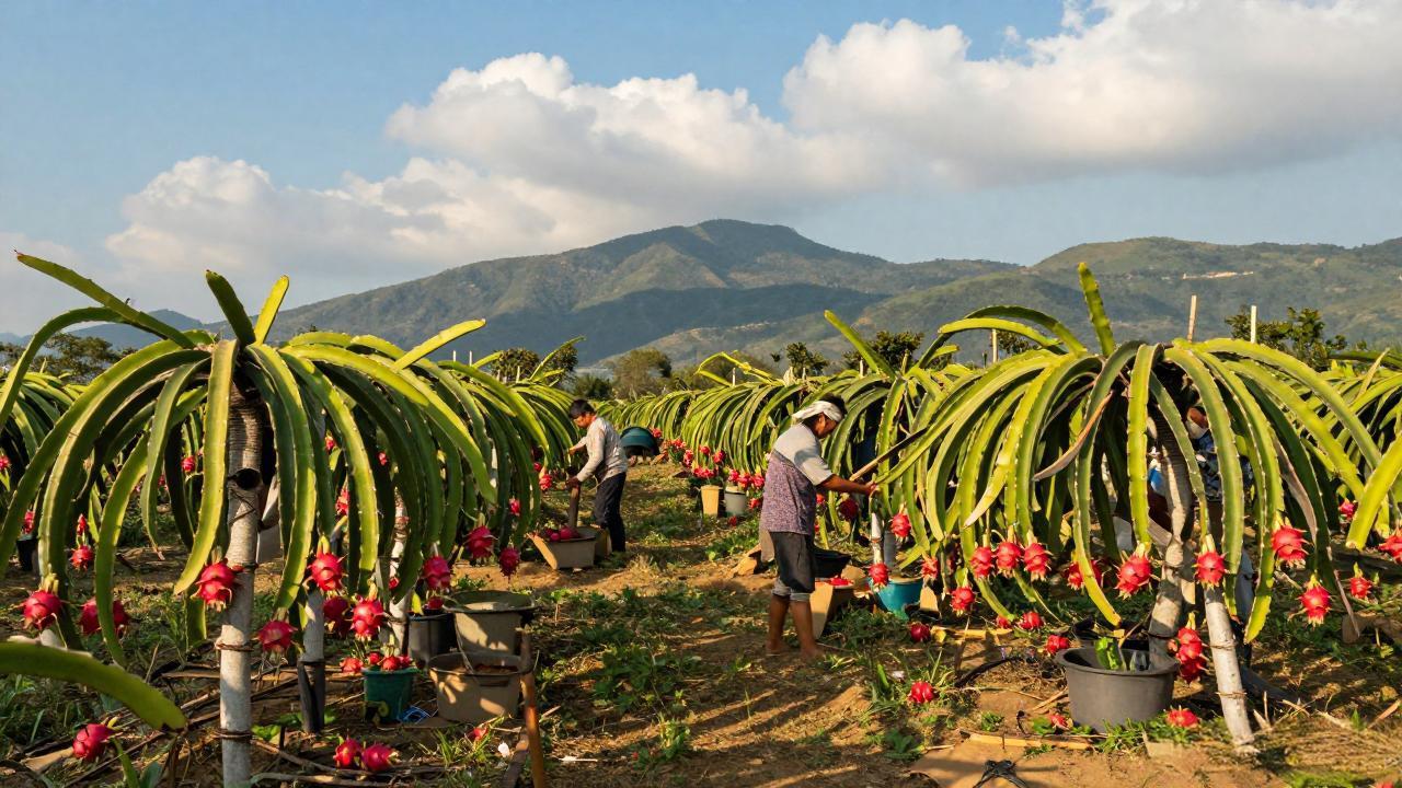 火龙果的种植环境与生长条件：热带水果火龙果的栽培秘诀