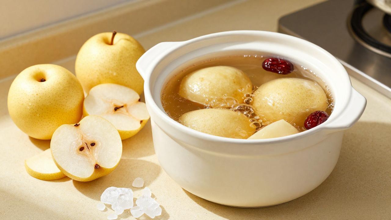 梨水怎么熬才能有效去火？教你正确的梨水煮制方法与技巧