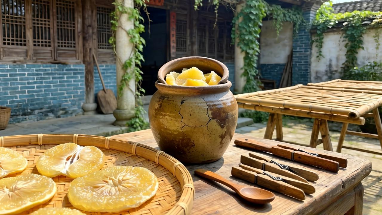 江西柚子皮的腌制秘笈与技巧，江西柚子皮腌制全攻略