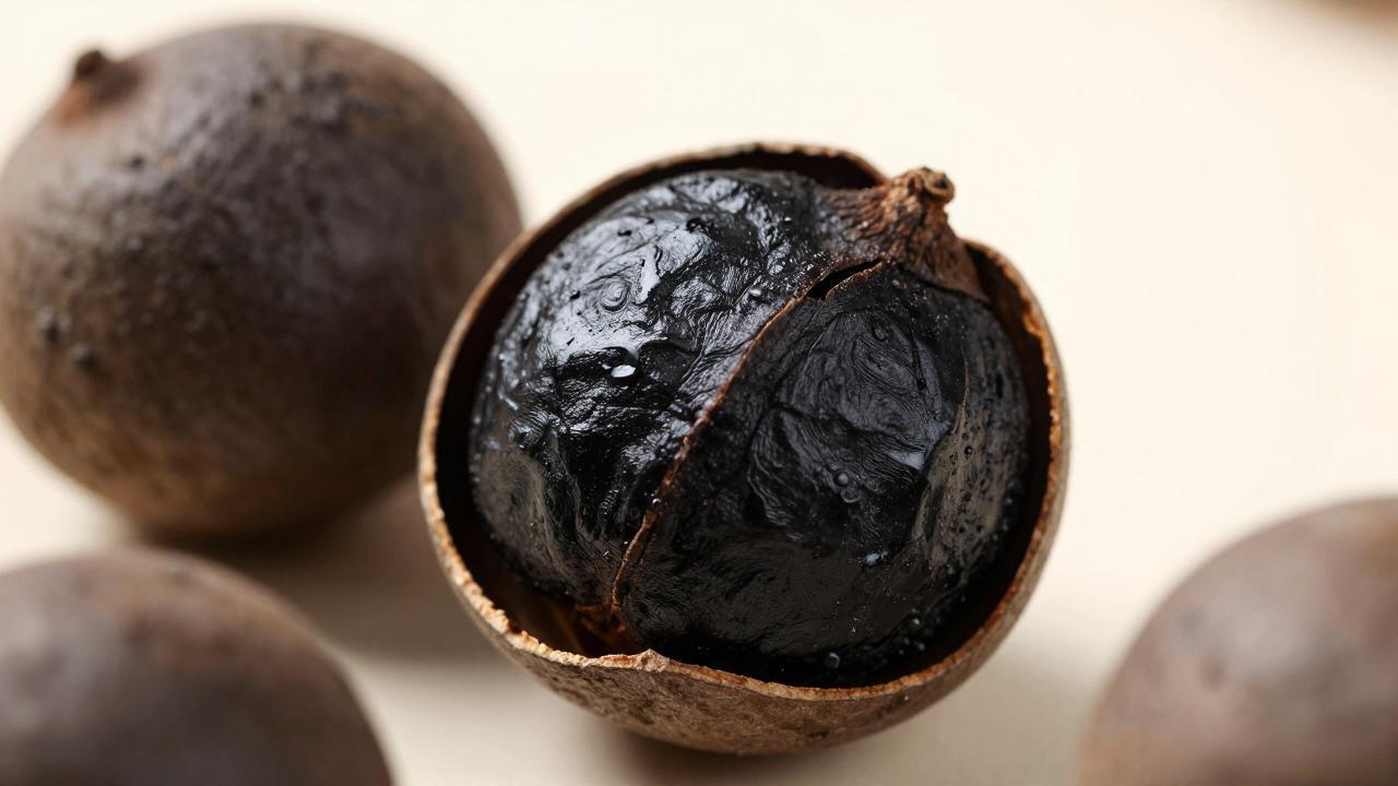 桂圆干果肉发黑了是坏了吗？