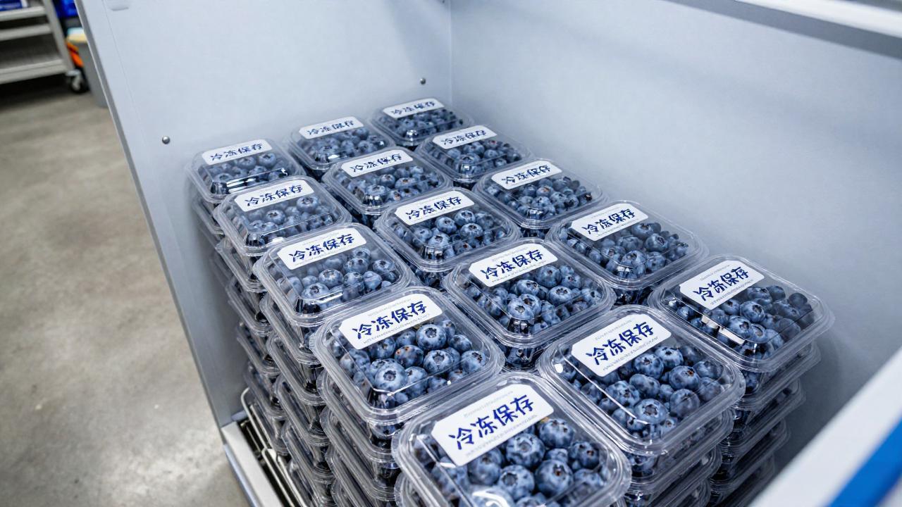 蓝莓买多了怎么冻起来保存？