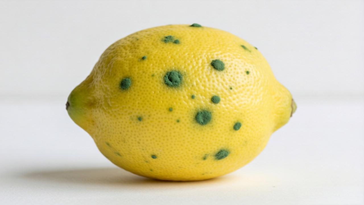 柠檬表面有绿色霉点还能不能用？如何处理发霉的柠檬？