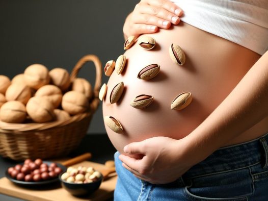 坚果对孕妇的好处