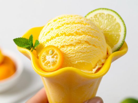 金桔柠檬冰淇淋的制作方法   金桔柠檬冰淇淋怎样制作
