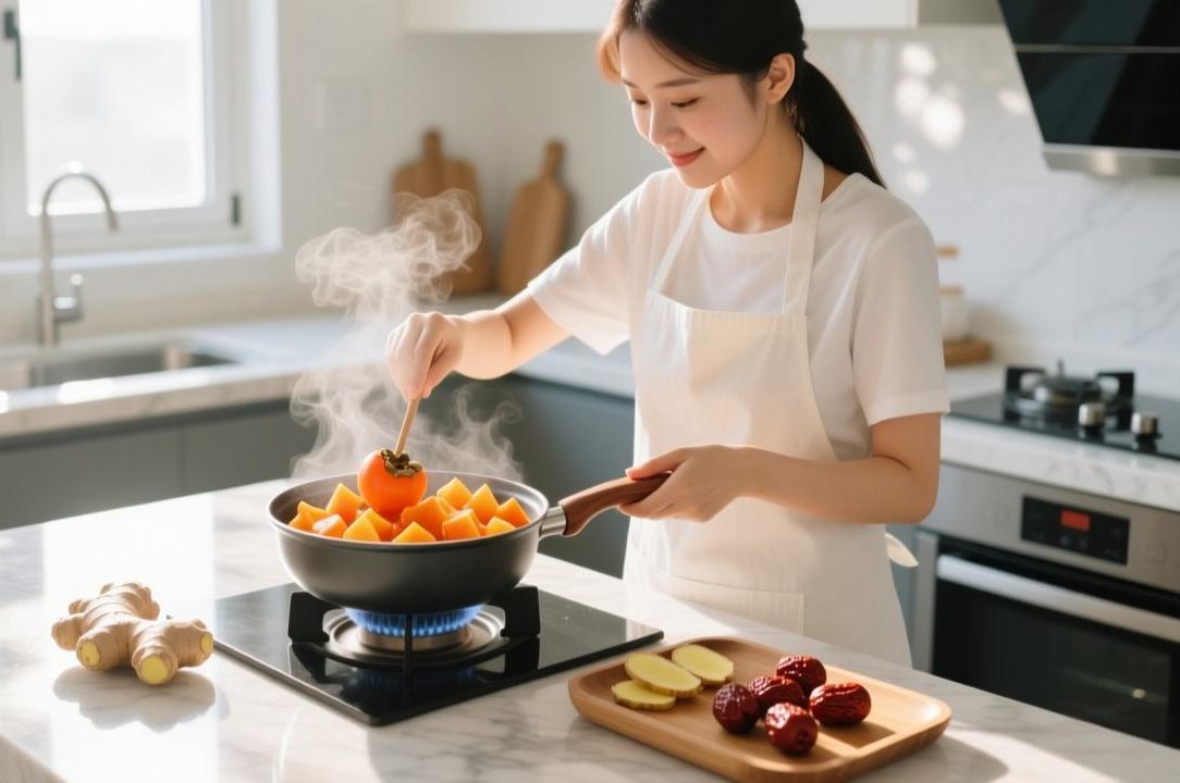 煮柿子的食疗秘籍,煮柿子能带来哪些健康惊喜?