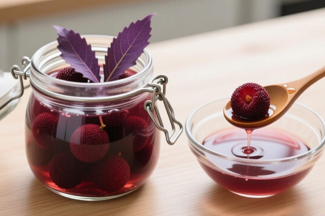 紫苏杨梅的独特做法曝光，如何延长其保存时间并保持新鲜？