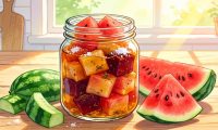自制腌西瓜的方法步骤,腌西瓜的美味与营养解析