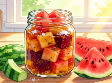 自制腌西瓜的方法步骤,腌西瓜的美味与营养解析