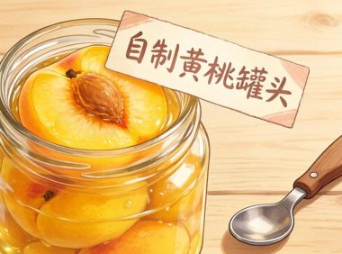自制黄桃罐头的做法,自制黄桃罐头的潜在危害