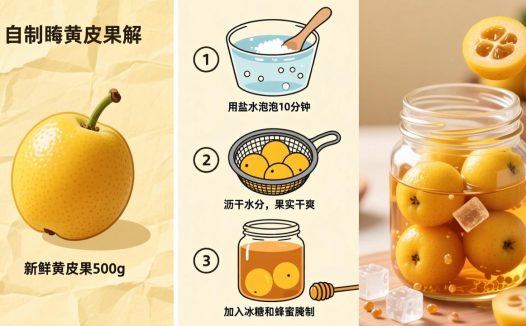 自制腌黄皮果的简单步骤图解，教你轻松享受美味！