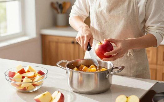 自制苹果酱的简易方法与技巧自制苹果酱指南