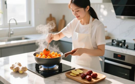 煮柿子的食疗秘籍,煮柿子能带来哪些健康惊喜?