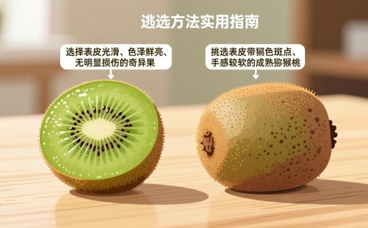 奇异果和弥猴桃怎么挑？挑选技巧全攻略