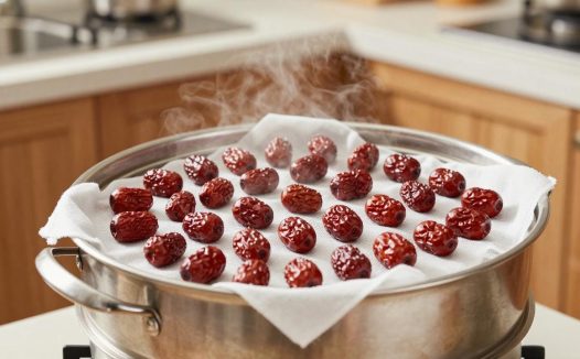 蒸红枣的做法，蒸红枣吃的功效与作用解析