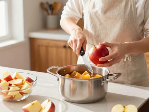 自制苹果酱的简易方法与技巧自制苹果酱指南