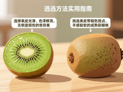 奇异果和弥猴桃怎么挑？挑选技巧全攻略