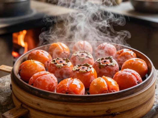 蒸柿子的功效与作用解析，吃蒸柿子的好处有哪些？