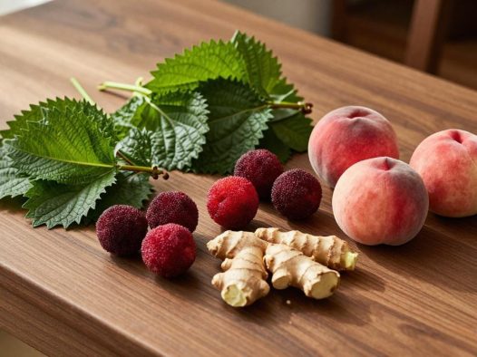 紫苏杨梅桃子姜有哪些神奇功效,可以搭配适用吗?