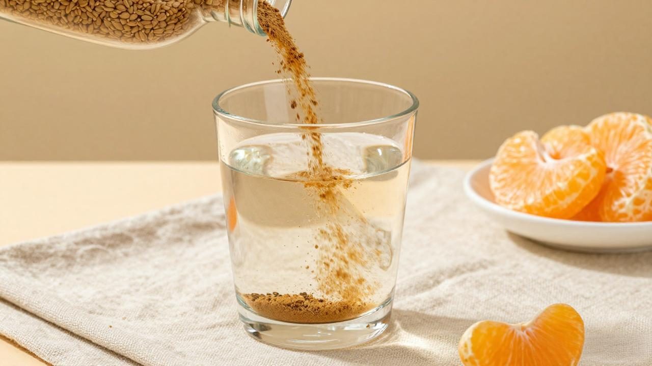 桔子籽粉冲水喝有什么好处？详解桔子籽粉的功效与作用