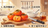 懒柿子的做法，如何简单制作美味懒柿子？
