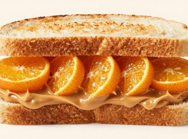 金橘花生酱三明治怎么做?快速简单的制作教程