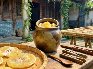 江西柚子皮的腌制秘笈与技巧,江西柚子皮腌制全攻略