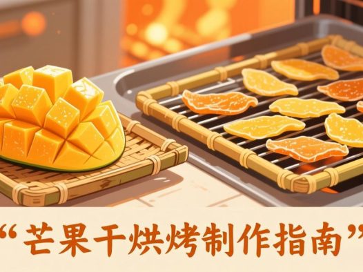 香甜可口的芒果干制作指南-自制健康美味零食技巧