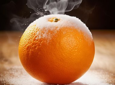 橙子蒸盐真的能治咳嗽吗？