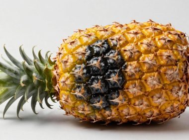 菠萝中间发黑了是不是烂了？菠萝中间发黑的原因