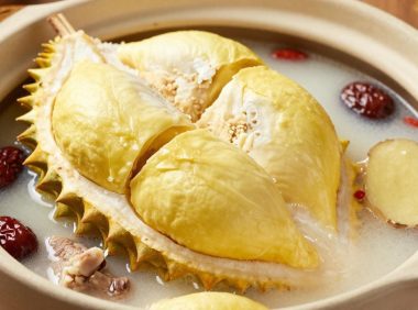 榴莲壳煲汤要放什么材料?