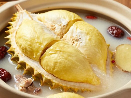 榴莲壳煲汤要放什么材料?